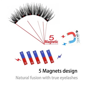 Vente Flash Transfrontalière : Kit de Cils Magnétiques 3D Semi-Faits Main Série MK Modèle CO-0810E Épaisseur 0.03mm pour Usage Quotidien - Product Image 1