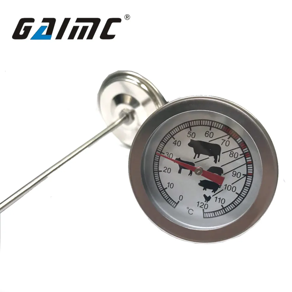 GAIMC GWSS Industrielles Ofenbolier-Temperatur messgerät sofort ablesbares Bimetall thermometer