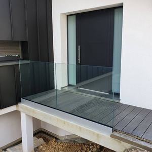 Barandillas <span class=keywords><strong>de</strong></span> Aluminio en Forma <span class=keywords><strong>de</strong></span> U <span class=keywords><strong>para</strong></span> Interiores <span class=keywords><strong>de</strong></span> Hoteles, Barandillas <span class=keywords><strong>para</strong></span> Escaleras, Pasamanos, Perfil en U y Barandillas <span class=keywords><strong>de</strong></span> Vidrio <span class=keywords><strong>para</strong></span> Terrazas Exteriores - Product Image 1