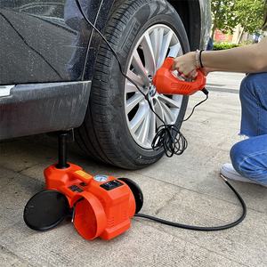 Cric de voiture électrique 5 tonnes 3T 10T 12V Kit de levage hydraulique clé à chocs électrique SUV MPV berline camion pneus <span class=keywords><strong>Garage</strong></span> réparation boîte à outils - Product Image 3