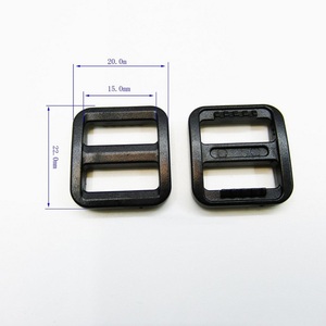 En gros Noir Sangle De Haute Qualité Glissière de Réglage En Plastique Sangle Boucle Coulissante 10mm 15mm 20mm 25mm 36mm - Product Image 4