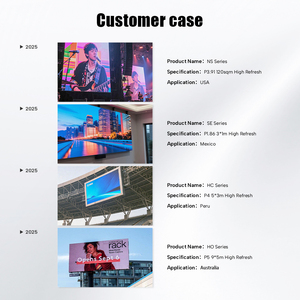 Indoor Hauptbühnen-Hintergrund LED-<span class=keywords><strong>Display</strong></span> 20m X 3m P3.91 P2.97 Konzertbühnen-Miet-LED-Videowand - Product Image 5