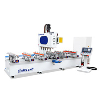 Routeur CNC pour le travail du bois mortaise et tenon Machine automatique barre ronde poinçonnage tenonnage mortaiseuse