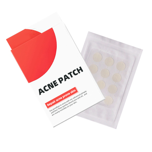 12パッチ/シート丸いにきびパッチHydrocolloidスポットにきびにきびパッチ顔用 - Product Image 1