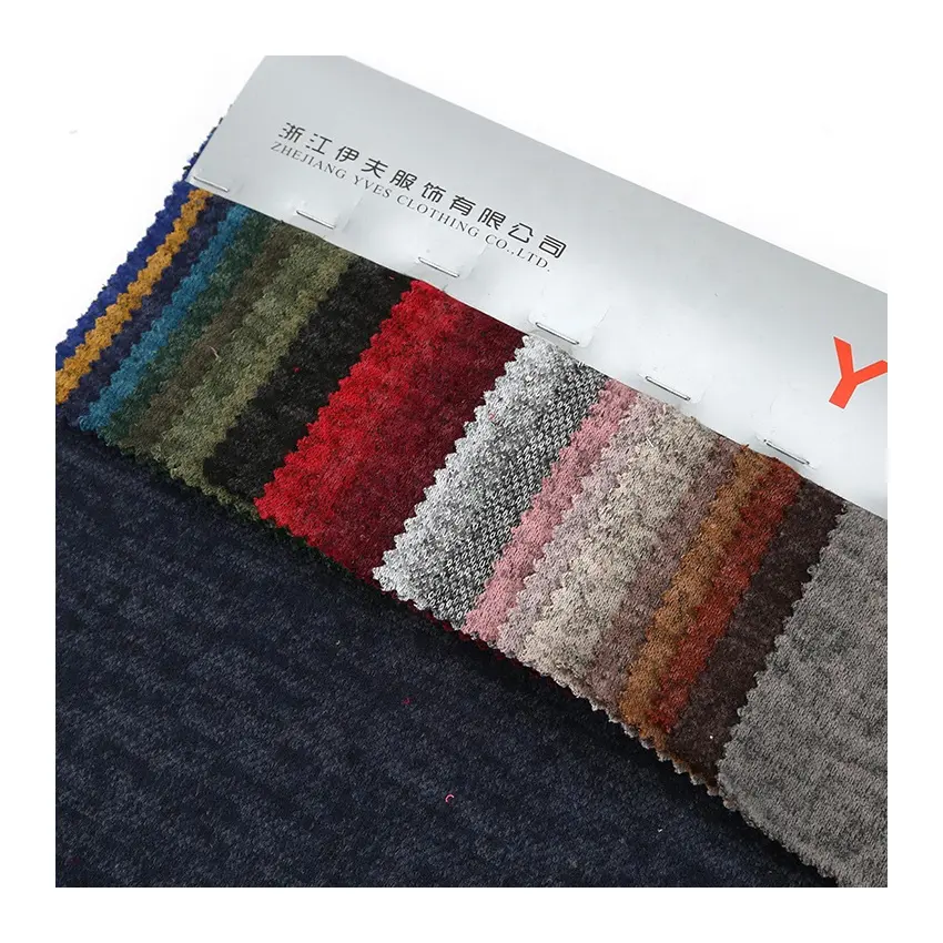 Оптовая продажа одежды ткань 240gsm 92% полиэстер 5% искусственный шёлковый спандекс свитер двойной вязки с ткань для одежды