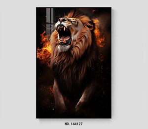 Portrait <span class=keywords><strong>à</strong></span> <span class=keywords><strong>l</strong></span>'<span class=keywords><strong>huile</strong></span> peint <span class=keywords><strong>à</strong></span> la main d'animaux domestiques de famille cadeau d'anniversaire unique avec paysage diamant moyen - Product Image 3