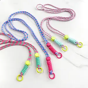 Wholesale Universal Smartphone Lanyard Colorful Adjustable Neck Rope Strap for Mobile Phone Sports Accessories Crossbody Charm