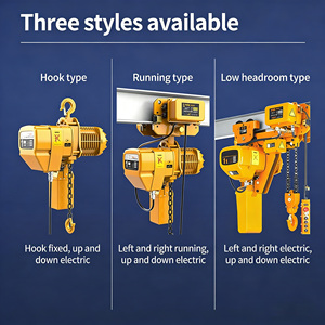 1t 2t 3t 5t 10t Low Headroom European Electric Chain <b>Hoist</b> with Wireless Remote Control - Product Image 5
