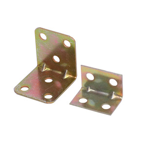 Soporte de Esquina de Acero para Muebles, 2 mm, Recubrimiento de Zinc, Montaje en Superficie, Diseño Minimalista, Accesorio de Ferretería Duradero - Product Image 4