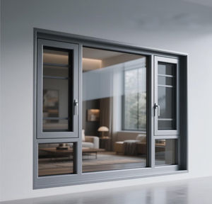 Fenêtres <span class=keywords><strong>en</strong></span> aluminium modernes ignifuges à <span class=keywords><strong>prix</strong></span> d'usine avec verre trempé - Pour villa et salle de bain, vente <span class=keywords><strong>en</strong></span> gros, MOQ 50 ensembles, livraison <span class=keywords><strong>en</strong></span> 20 jours - Product Image 4