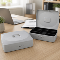 Caja de Seguridad de Acero de Alta Calidad, Precio Económico, Duradera, con Contraseña, para Joyas, Dinero en Efectivo