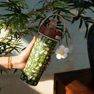 <span class=keywords><strong>Mug</strong></span> de voyage <span class=keywords><strong>isotherme</strong></span> JSAMRT avec logo <span class=keywords><strong>personnalisé</strong></span>, en acier inoxydable, sans BPA, 650 ml, avec doublure intérieure en céramique, anti-fuite - Product Image 1