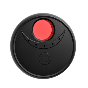 เครื่องตรวจจับกล้องสอดแนมอินฟราเรดไร้สายเครื่องค้นหากล้องซ่อนสำหรับบ้านโรงแรมอุปกรณ์เฝ้าระวัง 45x45x12 มม.พลาสติกสีดำ - Product Image 1