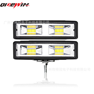 ไฟทำงาน LED Qidewin 6 นิ้ว 48W แบบ COB สำหรับรถออฟโรด ไฟเสริมสำหรับยานยนต์ - Product Image 1