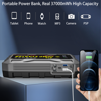 Batterie externe d'urgence sans fil à charge rapide 16000mAh 20000mAh 2000A Peak, démarreur 12V pour voiture, moto, camion, portable