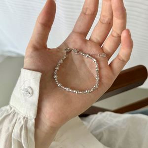Dylam New Arrival Exquisite Design 925 Sterling Silver Rhodium 18K Gold Plated 5A Zircon <b>Bead</b> Beaded <b>Bracelets</b> for Women - Product Image 5