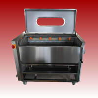 Automatische groenteschiller, commerciële aardappelschilmachine voor het schillen van uien & taro