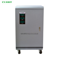 TNS/SVC Servomoteur triphasé Régulateur de tension AC 380V 100KVA LED 15kva 30kva 50kva 60kva 75kva Stabilisateur de tension 3 phases