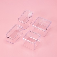 Boîtes à gâteaux jetables en plastique transparent Boîtes à gâteaux Bento transparentes pour pâtisserie à emporter