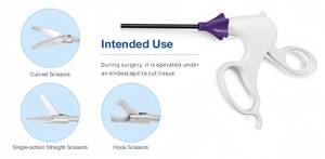 ชุดคีมหนีบและกรรไกรแบบใช้แล้วทิ้งชุดเครื่องมือทางการแพทย์ทำจากโลหะแบบแมนนวลแหล่งพลังงาน - Product Image 3