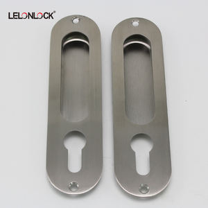 Serrure ronde à <span class=keywords><strong>crochet</strong></span> pour porte coulissante en acier inoxydable 304 durable avec bouton tournant - Product Image 5