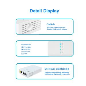 WGP Mini UPS de 13500mAh al por Mayor, Compatible con QC 3.0, <span class=keywords><strong>Precio</strong></span> para Pedidos al por Mayor, Mini Nobreak de Carga Rápida de 12V 9V 5V para Router Wifi - Product Image 3