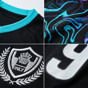 Custom Full Sublimatie Voetbalshirt Ademend Vochtregulerend Mesh Polyester Ademend Geborduurd Logo Voetbaltenue - Product Image 2