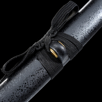 Nouvelle Katana noire en bambou faite à la main 2026, Art de la laque innovant, Finition exquise, Cadeau de luxe ou objet de collection
