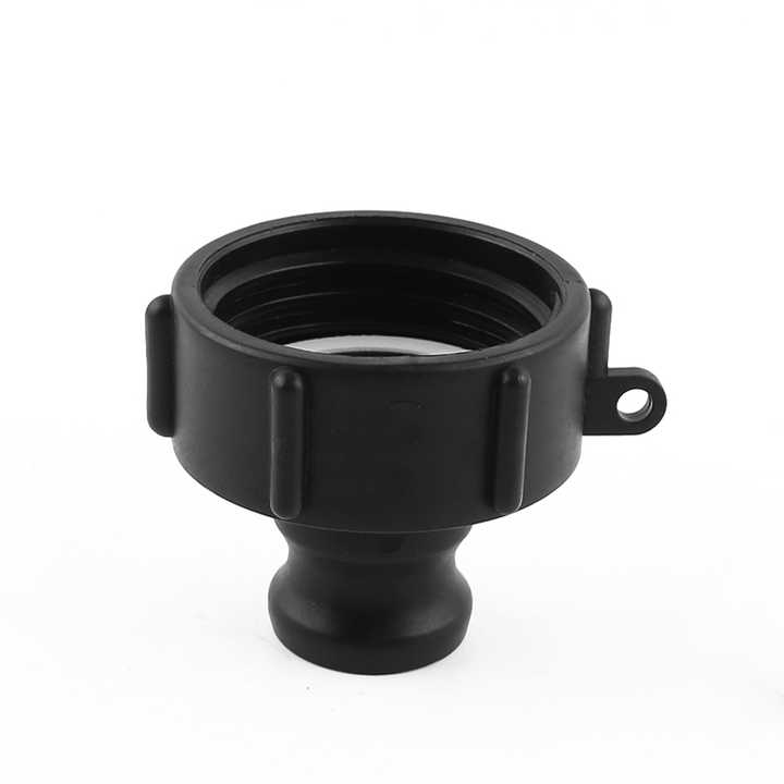 Adaptateur IBC Tote - Fileté Grossier Vers Raccord Camlock Mâle Avec Joint - Lot De 2 - Polypropylène