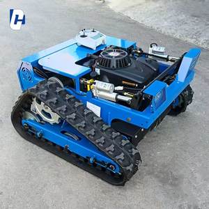 جزازة عشب متعددة الوظائف ذاتية الدفع تعمل بالتحكم عن بعد مع ملحق إزالة الثلوج اختياري - Product Image 3