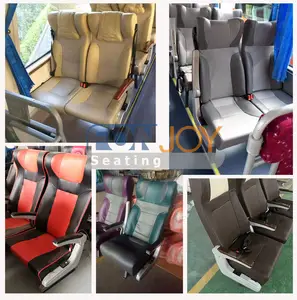 Newly Arrival Foldable Aluminum Alloy Armrest With Wood Grained Plastic Cover Left And Right For Bus Seat