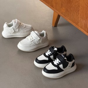 <span class=keywords><strong>Zapatillas</strong></span> de plataforma blancas y <span class=keywords><strong>negras</strong></span> para niños, novedad primavera 2026, con suela gruesa de EVA, ligeras, para <span class=keywords><strong>niñas</strong></span> y niños - Product Image 2