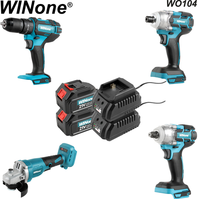 High Quality China Factory 4 in One Brushless Ridged Festool Ingco Combo Power Tool Kit Cordless