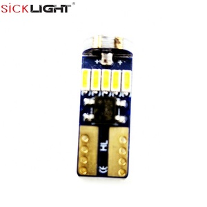 Siêu Canbus 12V T10 W2W LED Light Bulb nội thất chiều rộng LED 4014 15smd xe Infinity tự động chiếu sáng đọc ánh sáng 3 Wát tín hiệu LED - Product Image 4