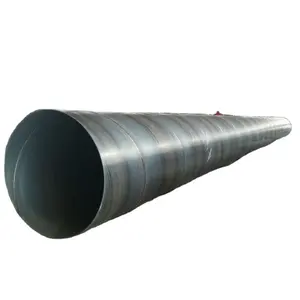 Pieux de tuyaux en acier xinyue SPP ASTM A252 tuyau en acier de type spirale SSAW de grade 2 avec revêtement en polyéthylène PE