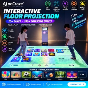 AR Sport System Mobile All in One Interactive Floor <b>Projection</b> Game Touch <b>Screen</b> Portable Machine 2.0 with 50 Plus Games - Product Image 1