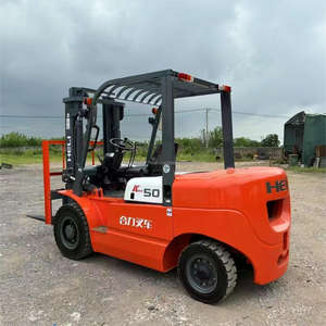 Used 5 Ton Heli <b>Forklift</b> with Tilting Carriage & Side Shifter-<b>Internal</b> <b>Combustion</b> 2023 Model Offroad 3m Lifting Height - Product Image 3