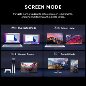 Sibolan 14-inch 4K LED hiển thị xách tay màn hình <span class=keywords><strong>HD</strong></span> backlit <span class=keywords><strong>LCD</strong></span> 10-điểm màn hình cảm ứng IPS bảng điều chỉnh loa kép USB cổng bên ngoài - Product Image 6