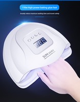 Lampe à ongles UV LED haute puissance ZHI JIA Sunx5plus, machine de photothérapie pour manucure avec séchage automatique par détection de gel