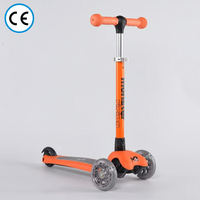 Trottinette pour enfants de 1 à 6 ans, disponible en plusieurs couleurs, trottinette à trois roues et trottinette à pousser