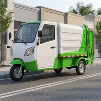 Camion compacteur électrique pour la collecte des déchets, véhicule de voirie haute capacité pour le nettoyage des rues