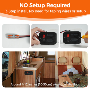 Detector de Gas Doble (Propano) para Autocaravanas, Remolques de Viaje, Autobuses y Campers Certificados - Product Image 5