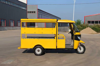 Tricycle de loisirs directement de l'usine avec portes personnalisables, scooter taxi polyvalent à double usage passagers et marchandises