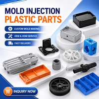 Pièces en plastique moulées par injection OEM ABS PA PP PC PBT POM TPU TPE HDPE, moules pour injection plastique, service de moulage par injection