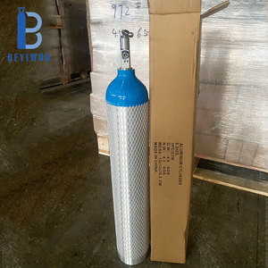 الولايات المتحدة الأمريكية دوت القياسية لي 4.55 لتر خزان الأكسجين الألومنيوم مع CGA540 CGA870 - Product Image 2