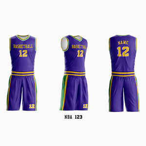 Uniformes de Baloncesto Personalizables, Transpirables y de Secado Rápido para Entrenamiento y Partidos - Product Image 1