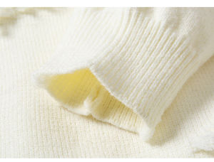 Pull tricoté chaud décontracté pour homme, col montant, couleur unie, anti-plis, respirant, nouvelle collection hiver, idéal pour le dropshipping (ODM) - Product Image 5