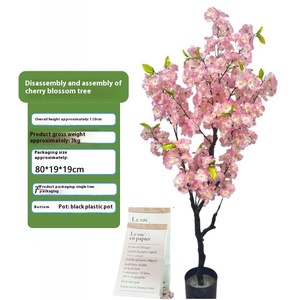 Pour Amazon petit arbre à fleurs <span class=keywords><strong>de</strong></span> cerisier plante <span class=keywords><strong>de</strong></span> sol artificielle faux décor <span class=keywords><strong>de</strong></span> pâques tige <span class=keywords><strong>en</strong></span> plastique <span class=keywords><strong>en</strong></span> <span class=keywords><strong>pot</strong></span> <span class=keywords><strong>en</strong></span> plastique arbre à fleurs <span class=keywords><strong>de</strong></span> cerisier - Product Image 6