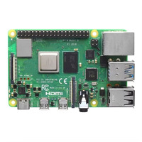 Kit de démarrage complet Bassy Original Pi 4 1 Go/2/4/8 Go de RAM avec carte d'extension GPIO USB 3.0 pour la vision artificielle et la robotique