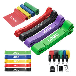 Bandas de resistencia mini de látex natural con MOQ bajo, antideslizantes y elásticas para entrenamiento de glúteos y muslos. - Product Image 1